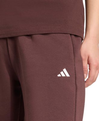 Women's Essentials Small Logo Feel Cozy Open Hem Pants