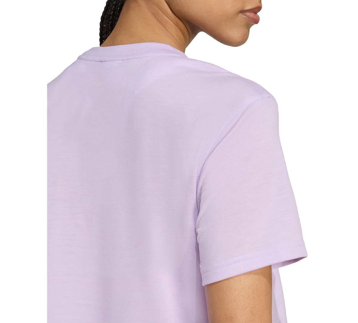 Adidas Originals Women's Train Essentials Boxy Workout T-shirt In Purple