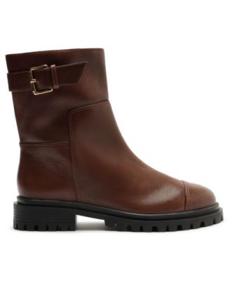 Women's Brody Low Block Round Toe Booties