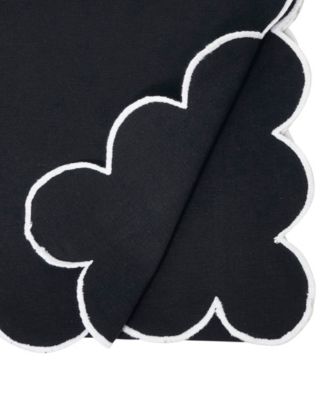 Scalloped Table Runner, 16" x 72"