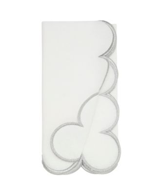 Scalloped Hem Napkin, Set of 4