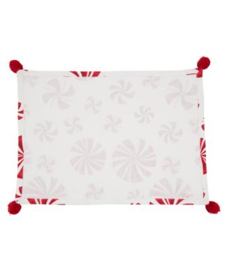 Peppermints Placemat, Set of 4