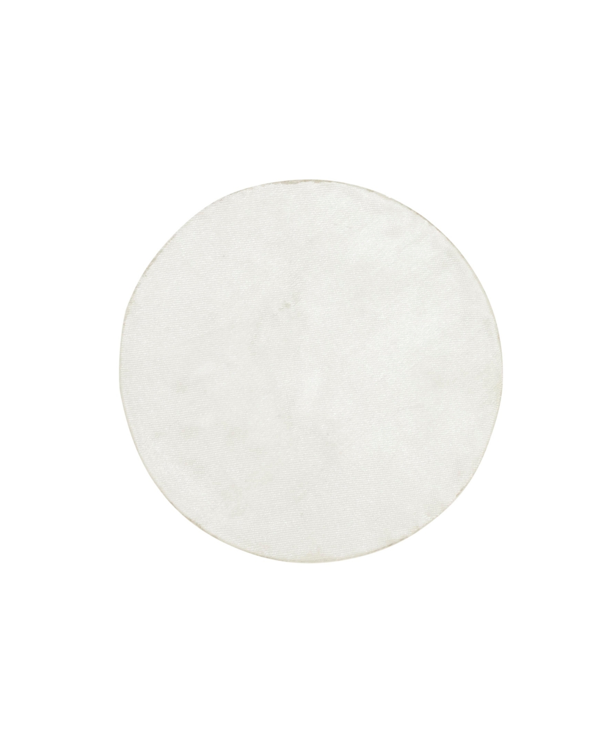 Saro Lifestyle Holiday Peppermint Beaded Coaster, Set Of 4 In Red