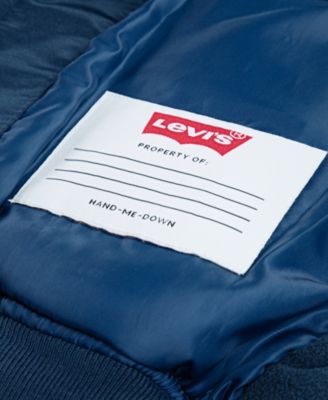 Boys' 2T-7 Zip Front Bomber Jacket