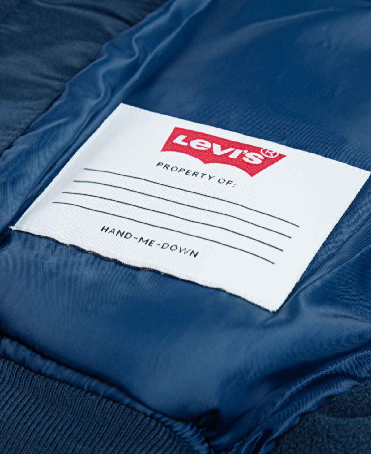 Levi's Boys 2T-7 Zip Front Bomber Jacket