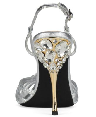 Women's Epiphany Embellished Open-Toe Strappy High-Heel Sandals