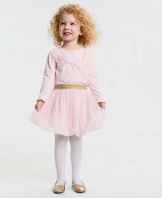 Epic Threads - Girls Toddler 2T-4T 2-Pc. Bow Top & Bubble Skirt Set