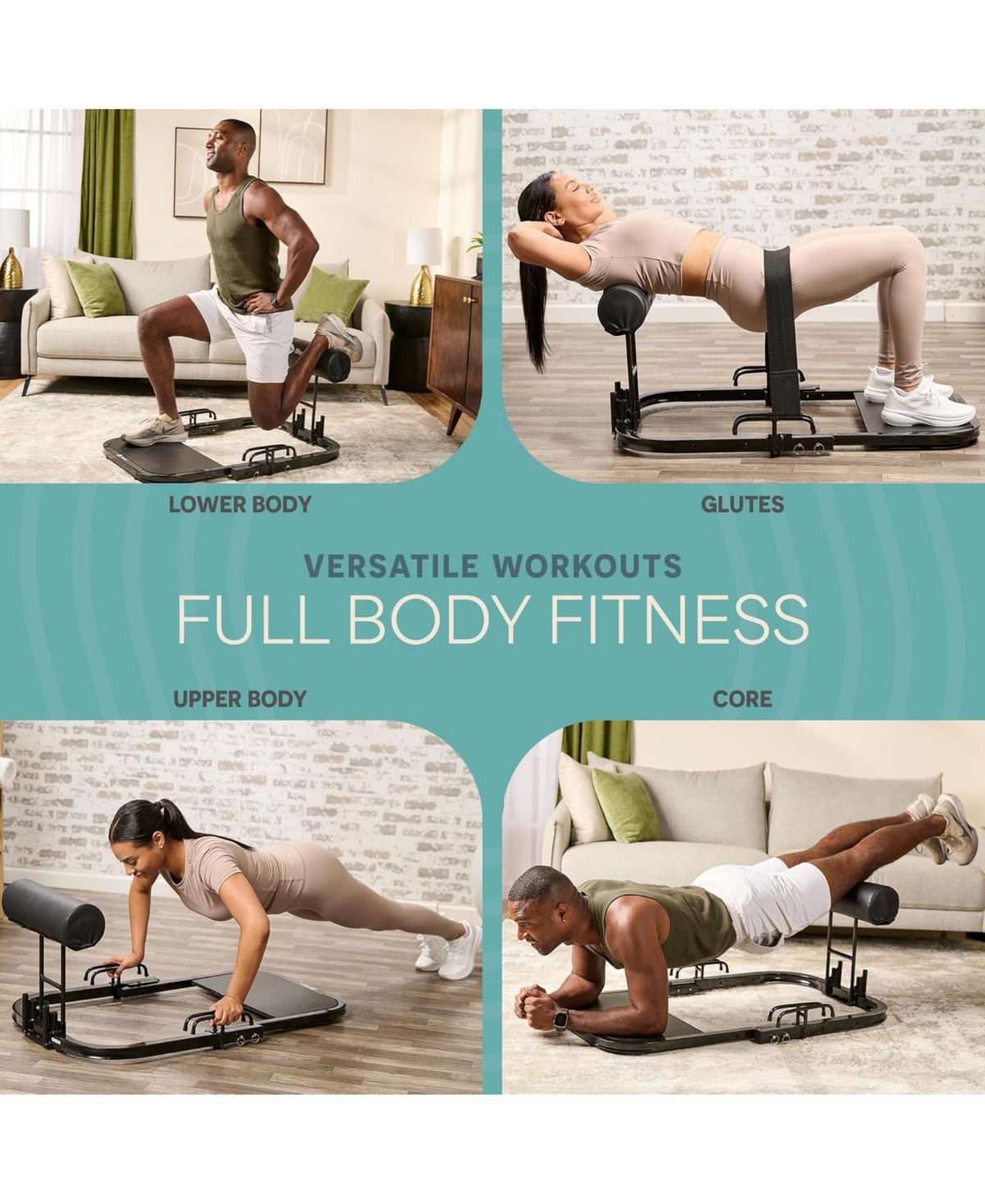 LifePro GluteBlast Hip Thrust Machine - Premium Home Gym Equipment for Glutes, Hips & Thighs