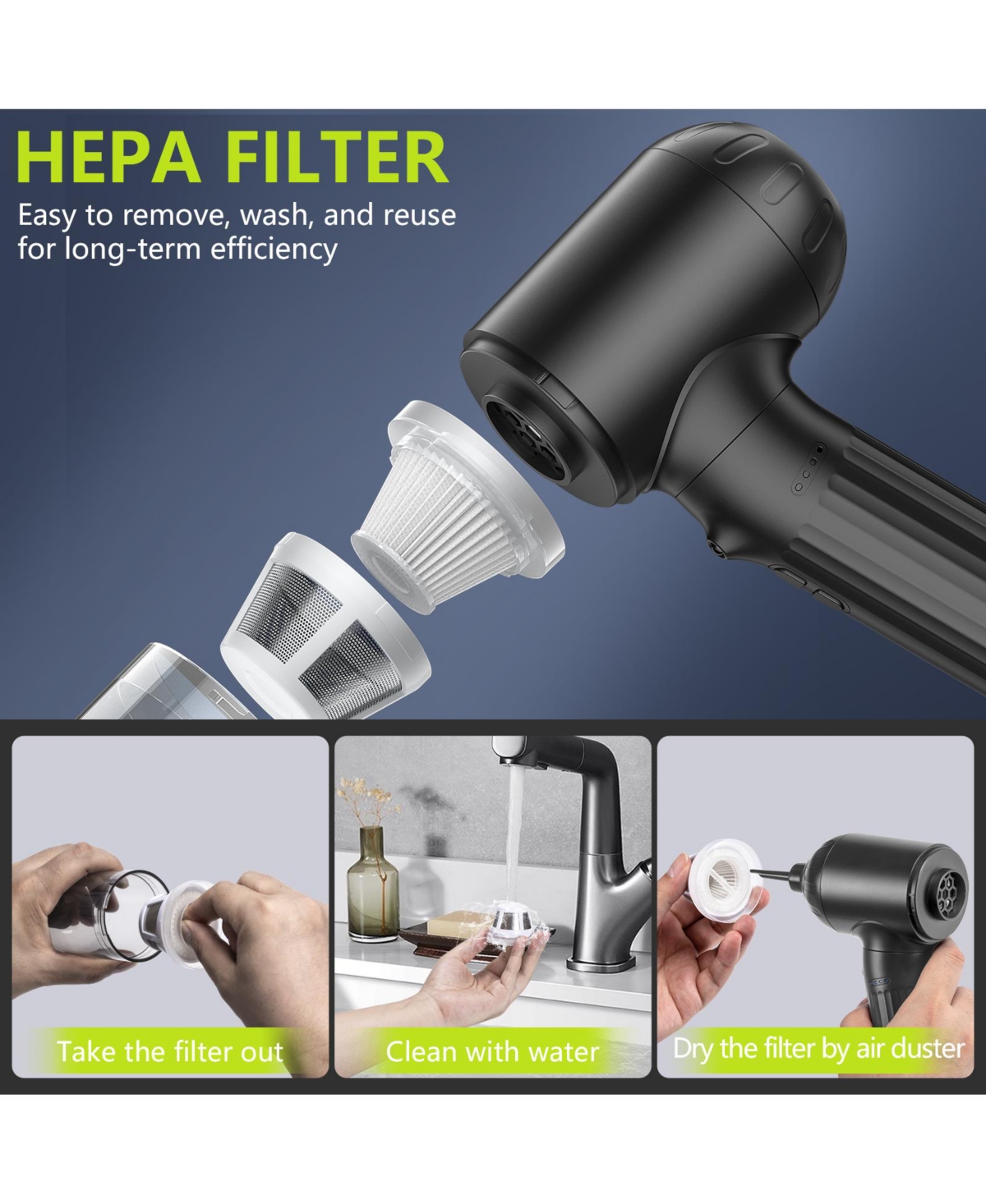 Sugift Handheld Cold Smoking Infuser Vacuum Sealer with Usb Cable