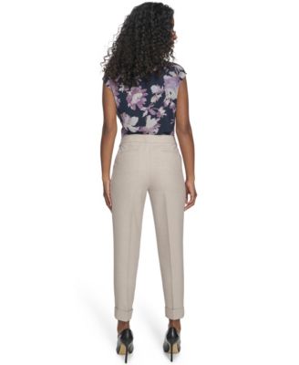 Women's Slim Leg Rolled Cuff Pants