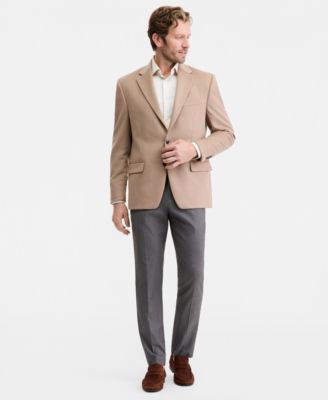 Men's Wool Cashmere Blend Luxury Classic-Fit Sport Coat