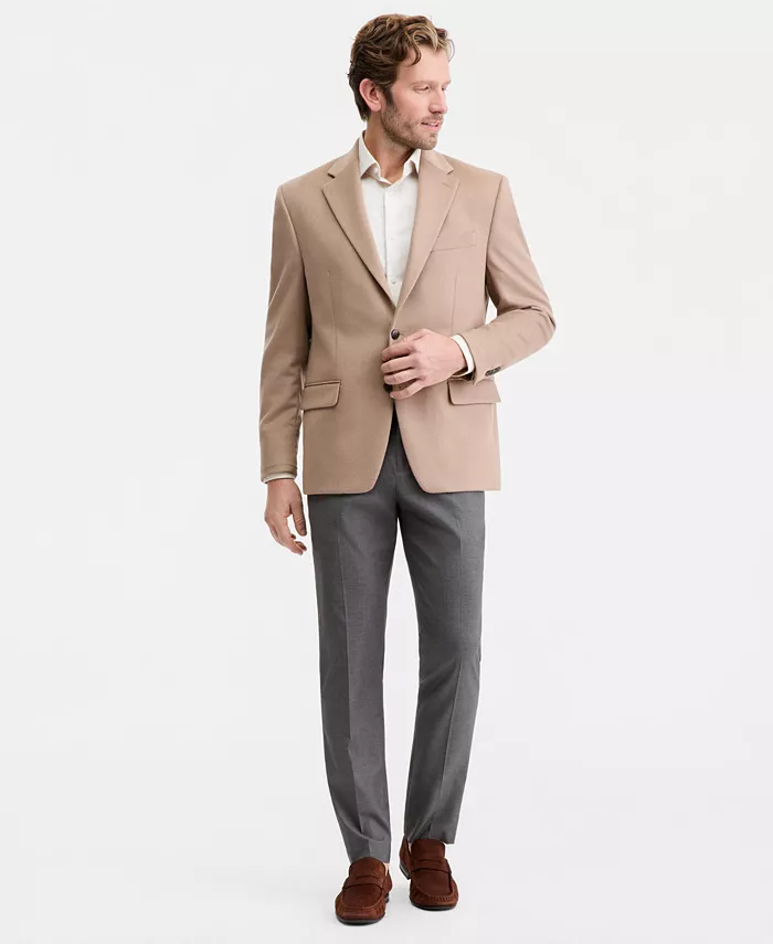 Men's Wool Cashmere Blend Luxury Classic-Fit Sport Coat - thumbnail 7