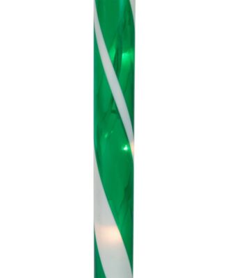 Lighted Candy Cane Outdoor Christmas Pathway Markers, Set of 6
