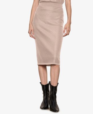 Sanctuary - Women's Sparkle Sequin Pencil Skirt