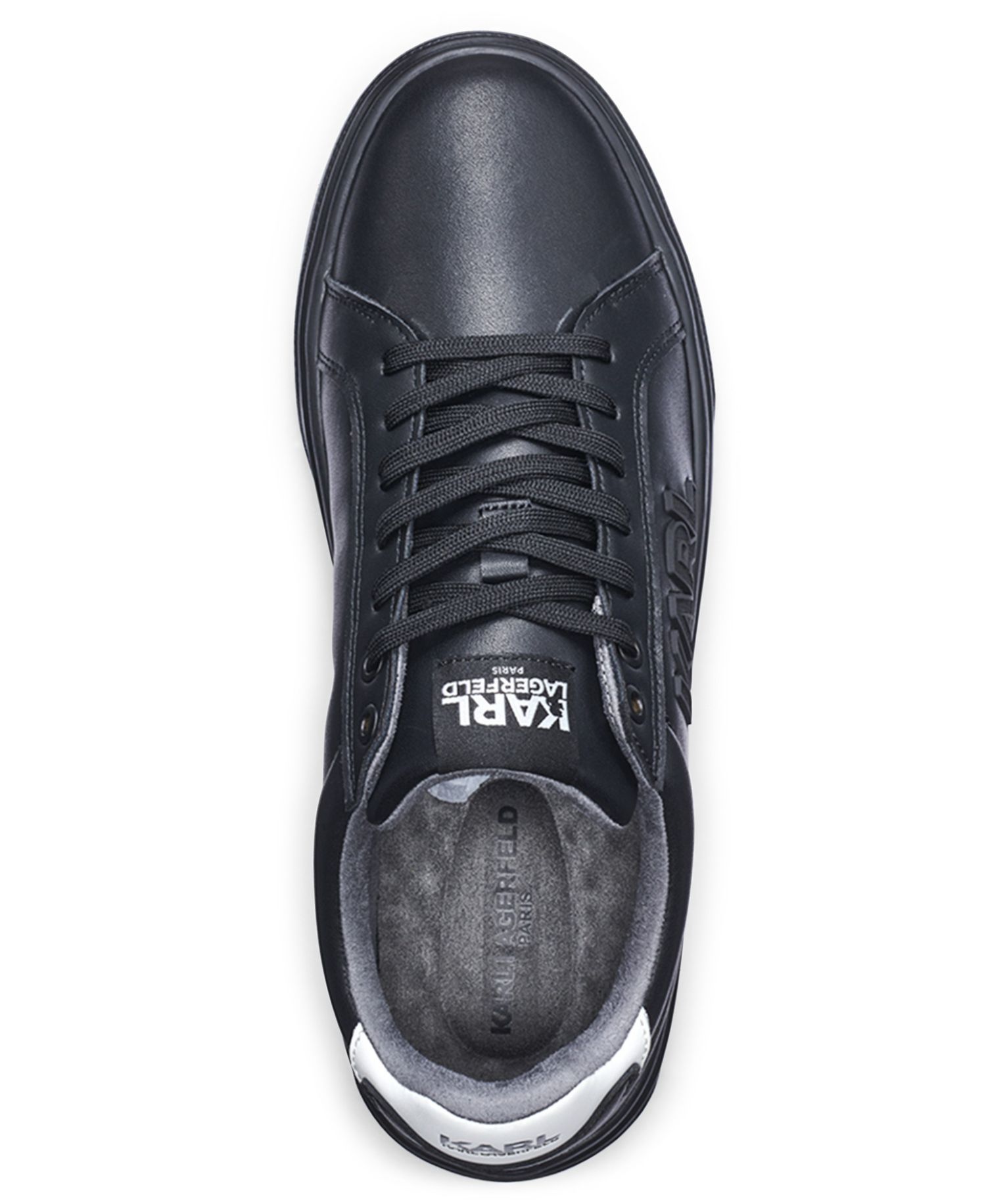 Men's Leather Side Karl Sneaker