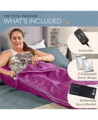 Bioremedy Plus Sauna Blanket – Portable Far Infrared Detox Blanket for Home Use