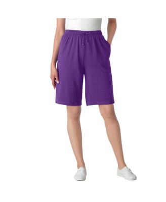 Plus Size Sport Knit Short