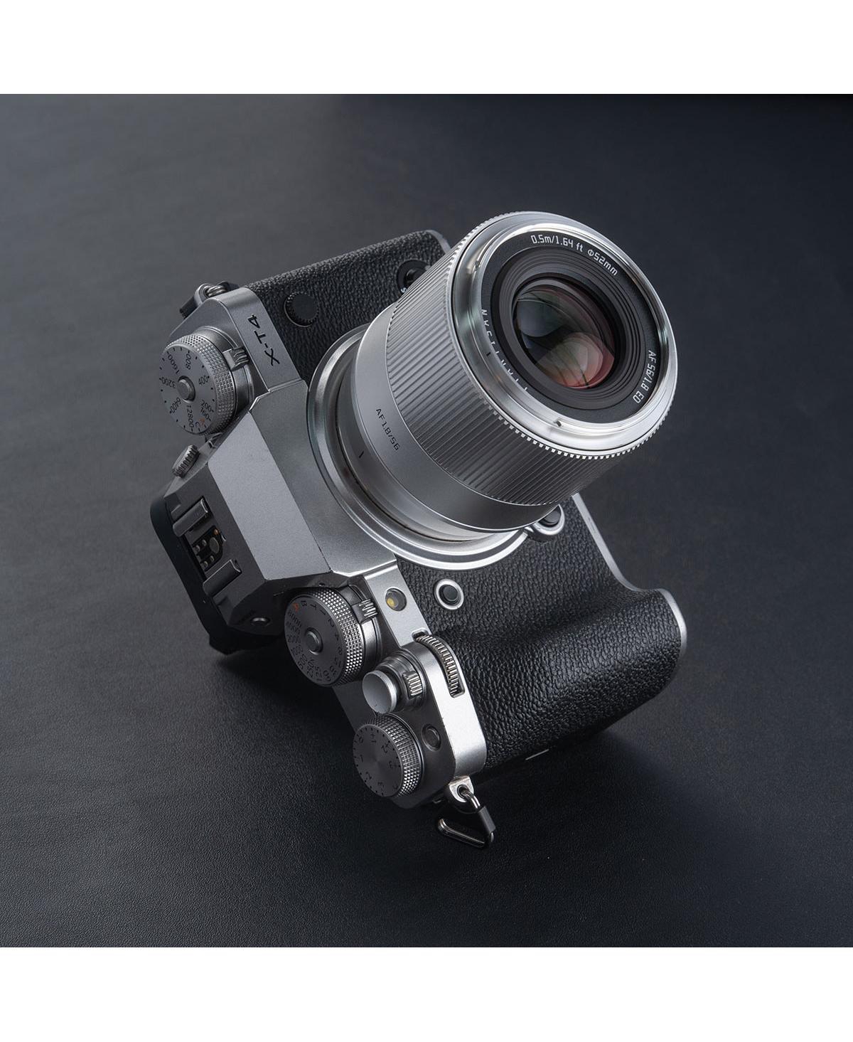 TTArtisan TTArtisan 56mm f/1.8 Lens for Fuji X Mount, Silver