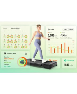 Strol 2S Pro 2-in-1 Smart Treadmill with 9% Auto Incline - AI-Powered Immersive Running & Hiking Experience, App-Controlled