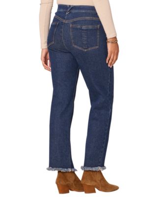 Women's Petite Solution High Rise Ankle Length Jeans