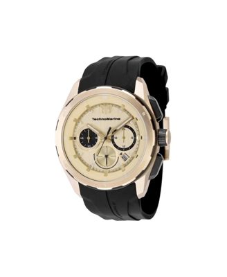 Men's TM-318105 OCEAN  Quartz Chronograph Gold Dial Watch