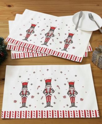 Nutcracker Candy Placemats, Set of 4