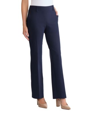 Petite Pull-On Slash Pocket Trouser Pants