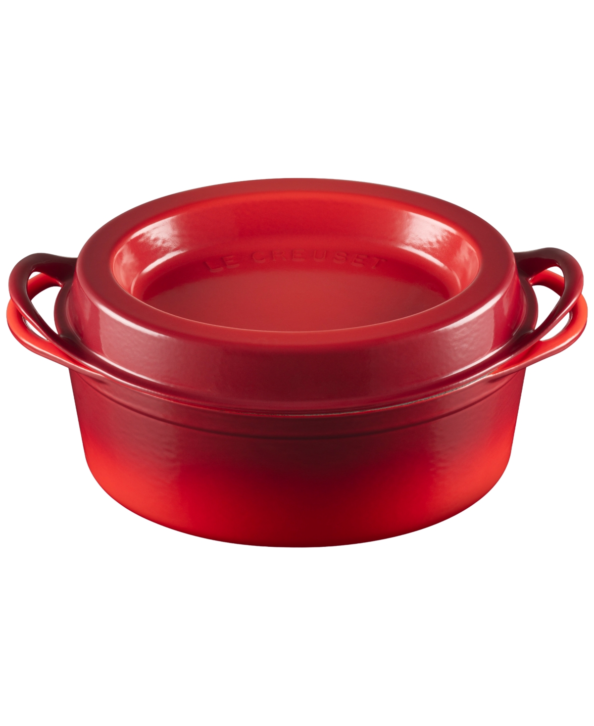 Le Creuset Enameled Cast Iron 7.25-qt Traditional Oval Doufeu Dutch Oven In Pink