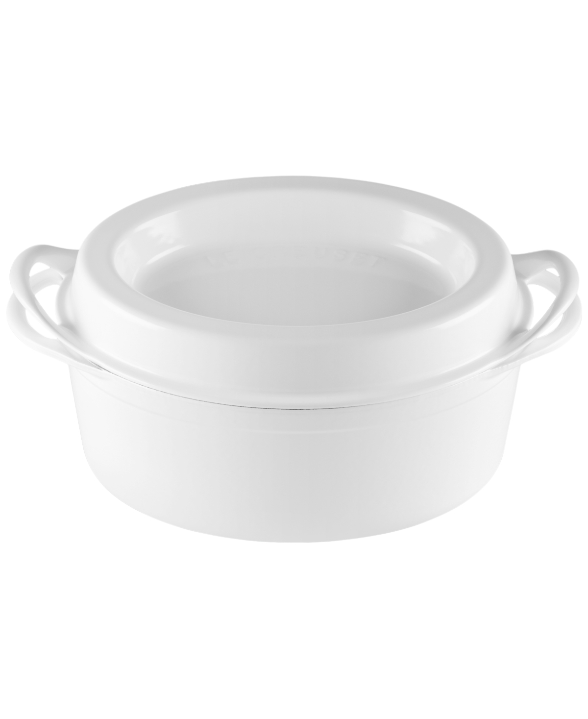 Le Creuset Enameled Cast Iron 7.25-qt Traditional Oval Doufeu Dutch Oven In White