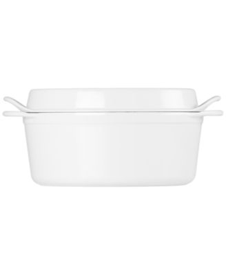 Enameled Cast Iron 7.25-Quart Traditional Oval Doufeu Dutch Oven