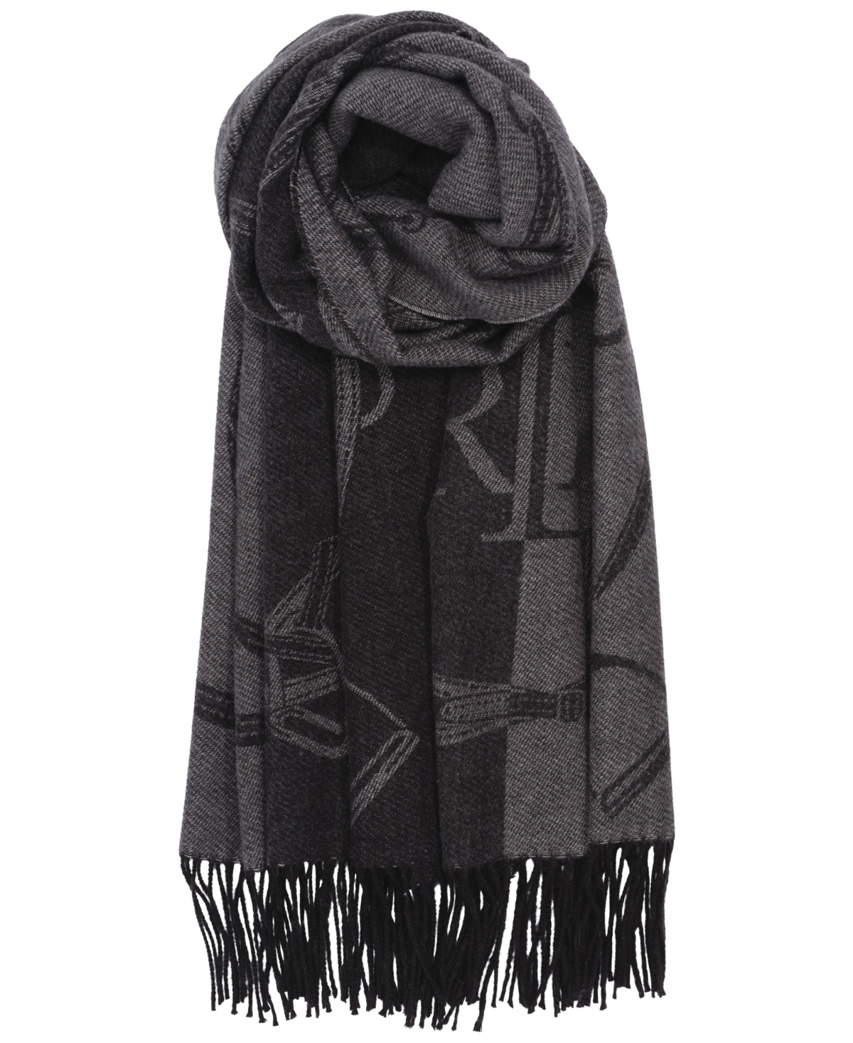 Lauren Ralph Iconic Equestrian Blanket Wrap