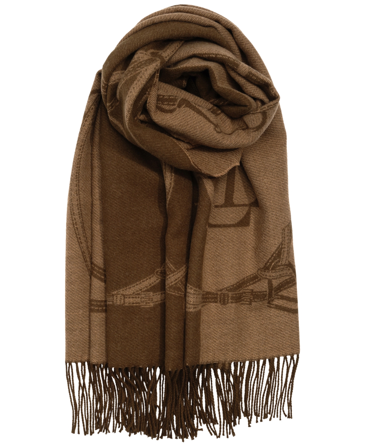 Lauren Ralph Lauren Iconic Equestrian Blanket Wrap