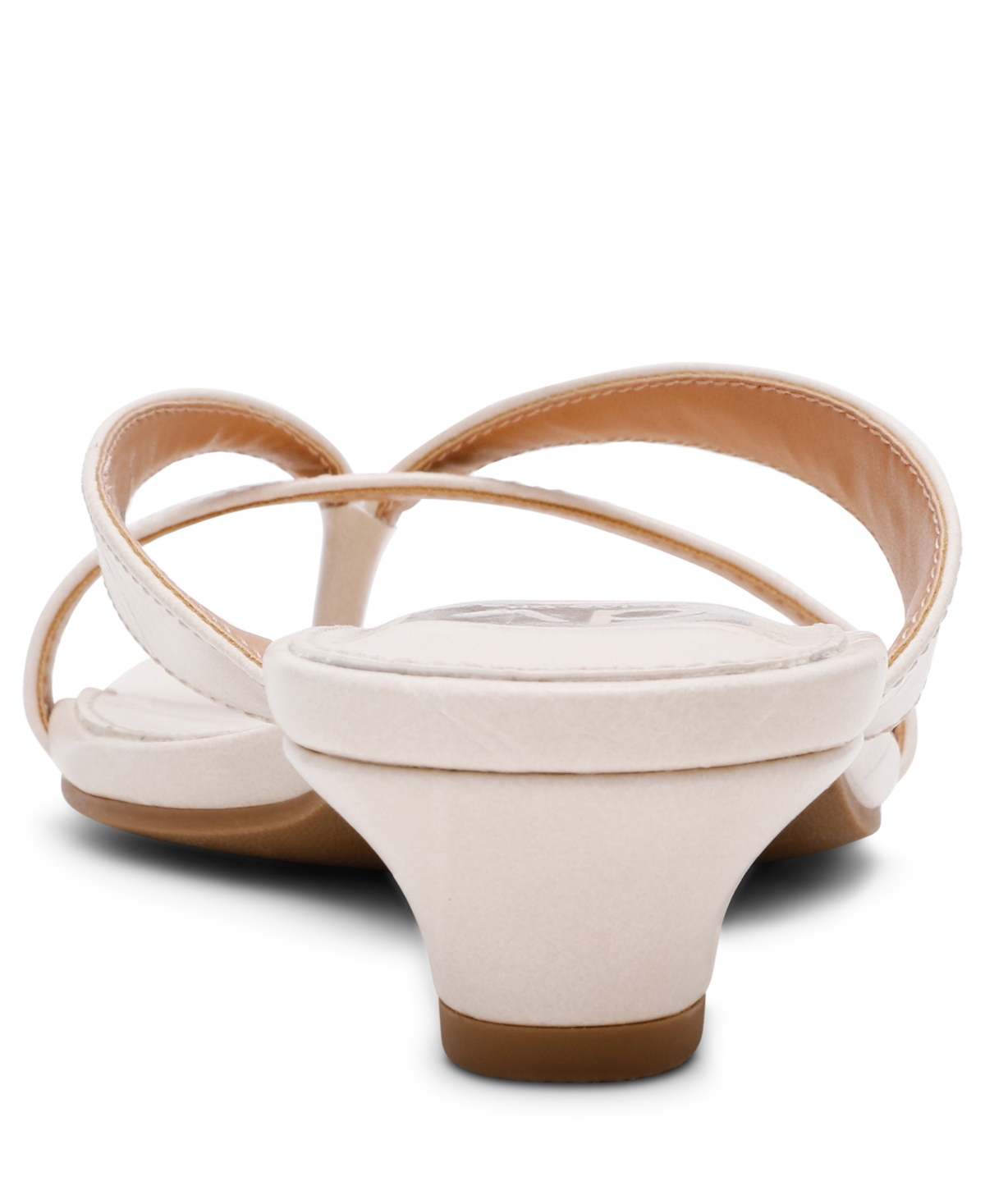 Dv Dolce Vita Women's Bex Strappy Kitten Heel Dress Sandals In Neutral