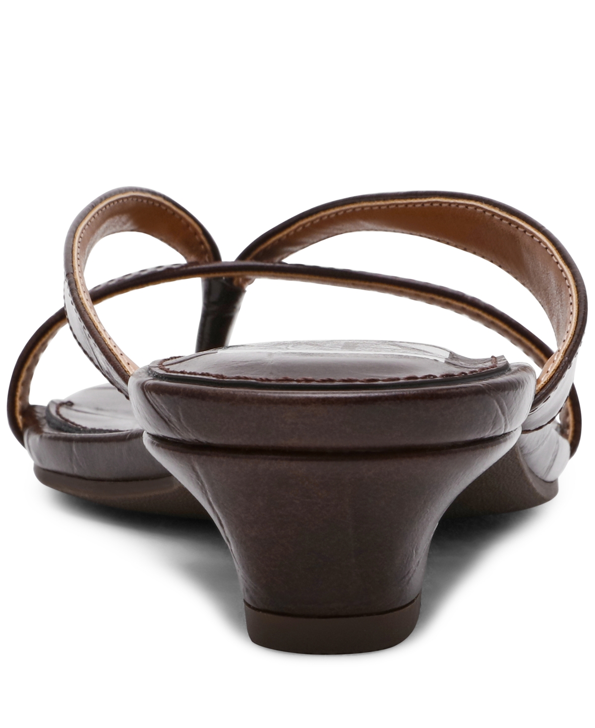 Dv Dolce Vita Women's Bex Strappy Kitten Heel Dress Sandals In Brown