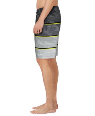 Men's Striped Volley Swim Shorts