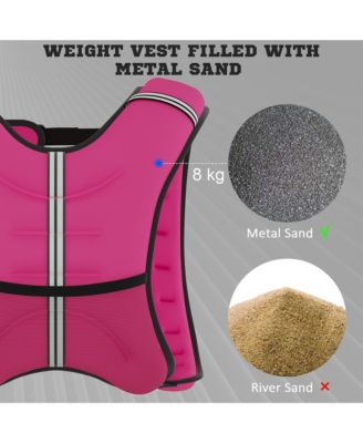 Body Weighted Vest W/ Pocket, Weighted Running Equipment,