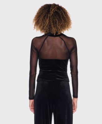 Junior's Square Halter Neck Top