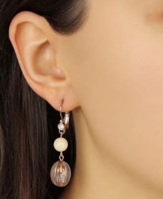 White Heart Flower Necklace