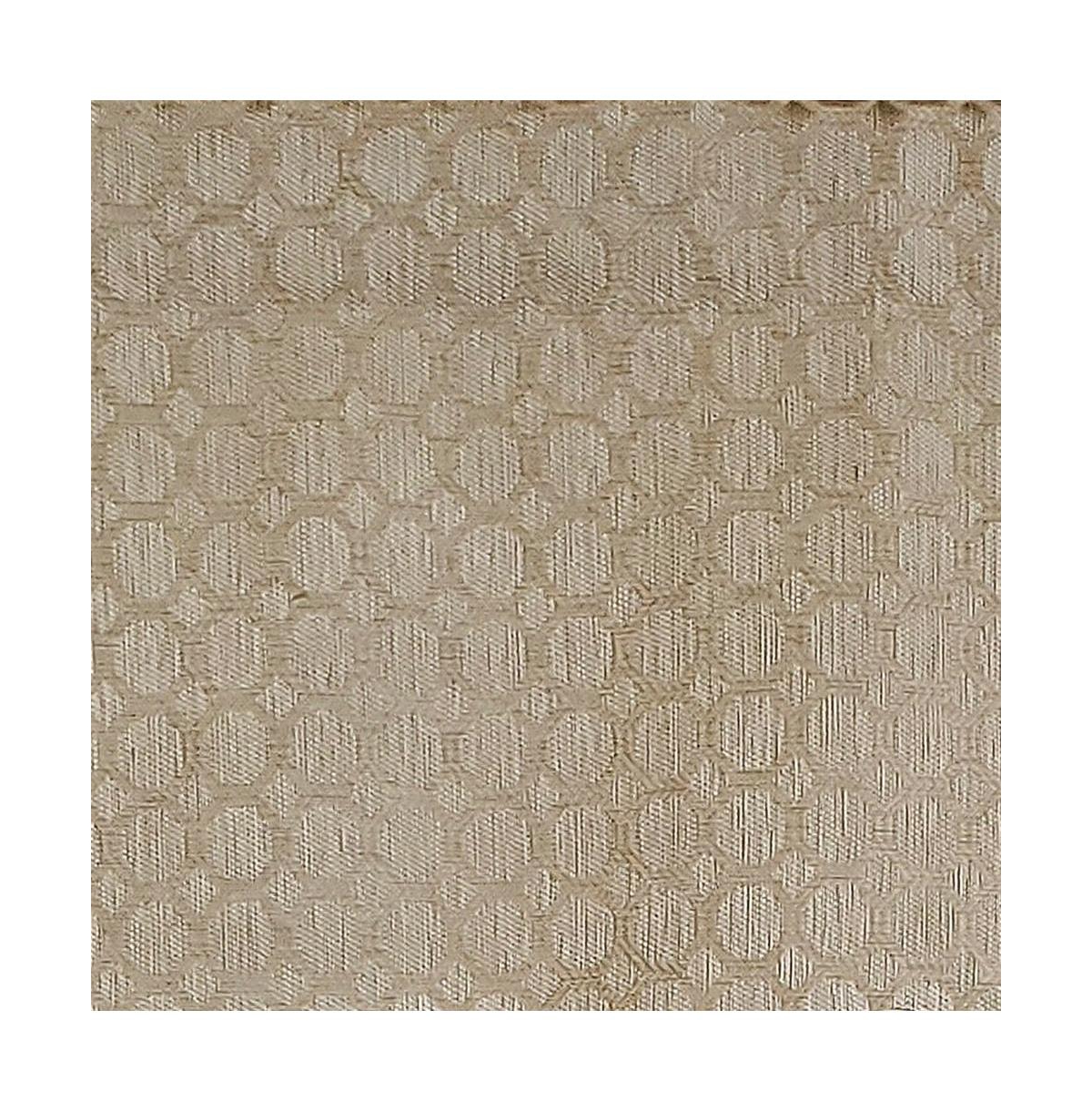Rlf Home Oliver Regal 3" Rod Pocket Lining Luxurious and Elegant Window Treatment Valance 50" x 17" Taupe