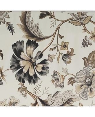 Tannzibar Regal 3" Rod Pocket Lining Luxurious and Elegant Window Treatment Valance 50" x 17" Gray