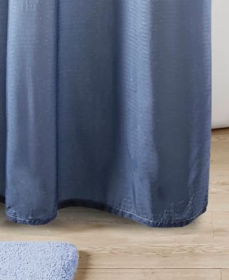 Ara Ombre Printed Seersucker Shower Curtain, 72" x 72"