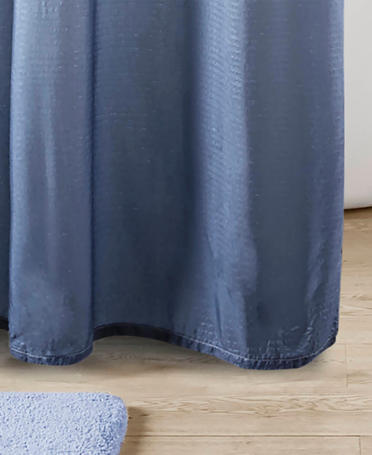 Madison Park Ara Ombre Printed Seersucker Shower Curtain, 72" x