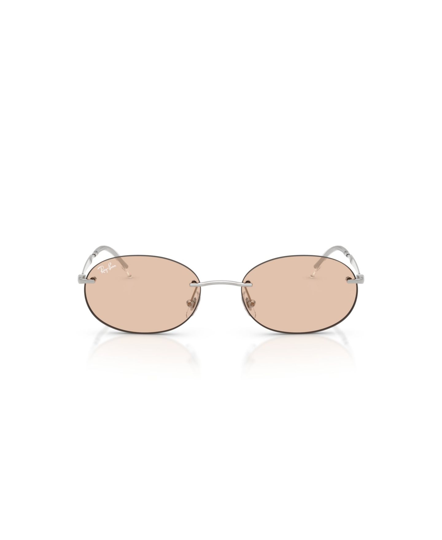 Солнцезащитные очки Ray-Ban Unisex Photochromic Transitions Color Touch Lenses Sunglasses, RB3767, цвет: Серебряный — фото 2