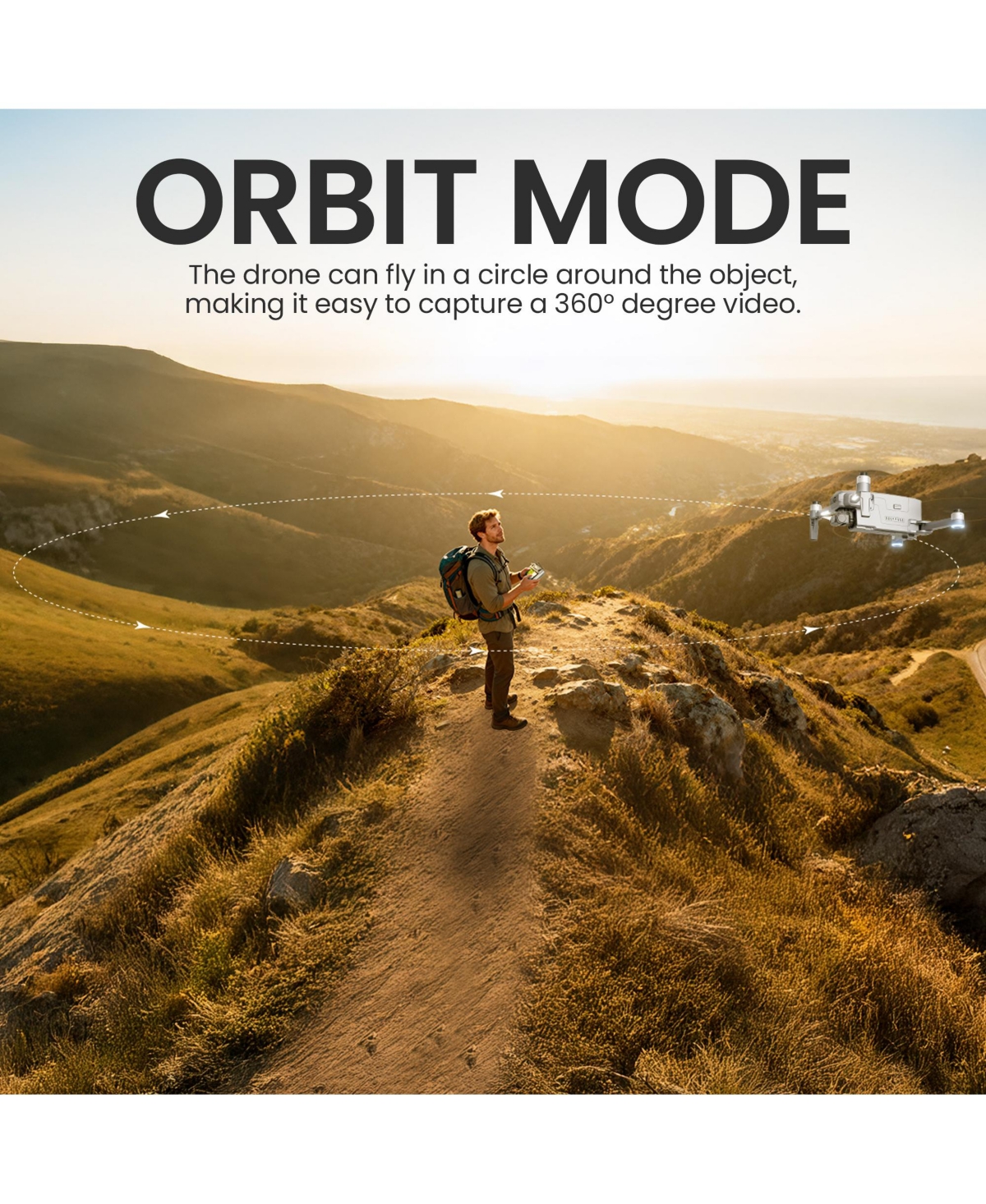 Contixo Drone with 4K Uhd Camera for Adults, " Touch Screen Remote with 6000M Range, Auto Return, Wind Resistance, 40 Mins Intelligent Flight Tim