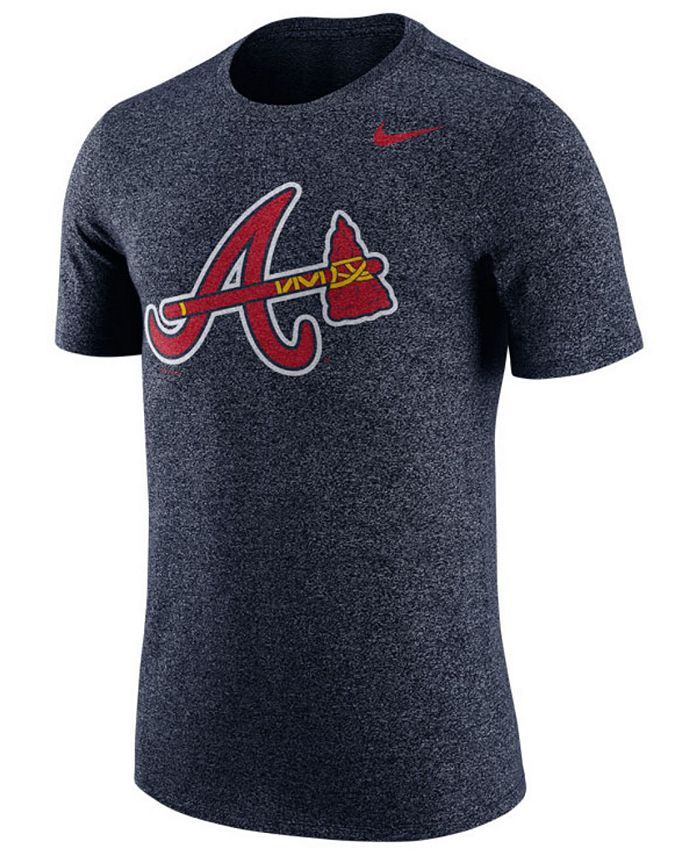 Nike Men's Atlanta Braves Marled T-Shirt - Macy's