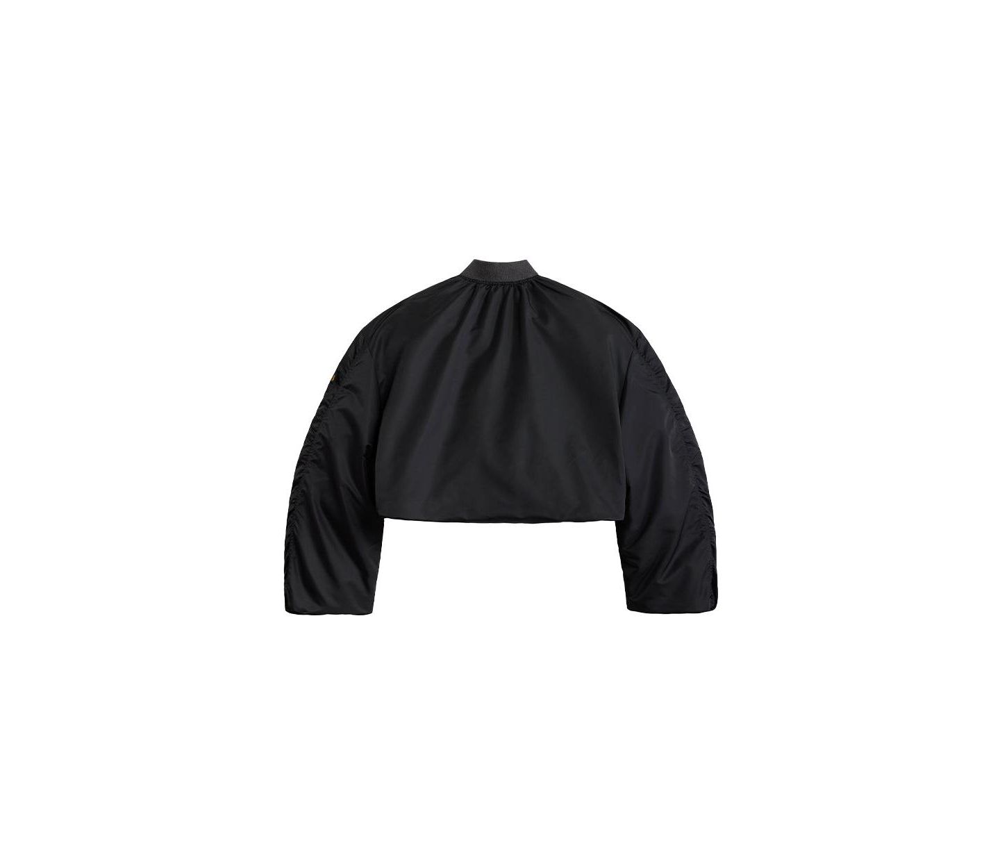 Женская куртка Alpha Industries Knit Rib Ma-1 Flight Jacket W, цвет: Чёрный — фото 3