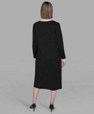 Framed Long Button Down Cardigan Sweater