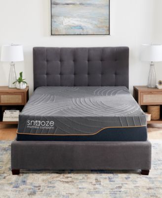 Snooze - 13" Firm Hybrid Memory Foam and Coil Tight Top Mattress, Twin XL