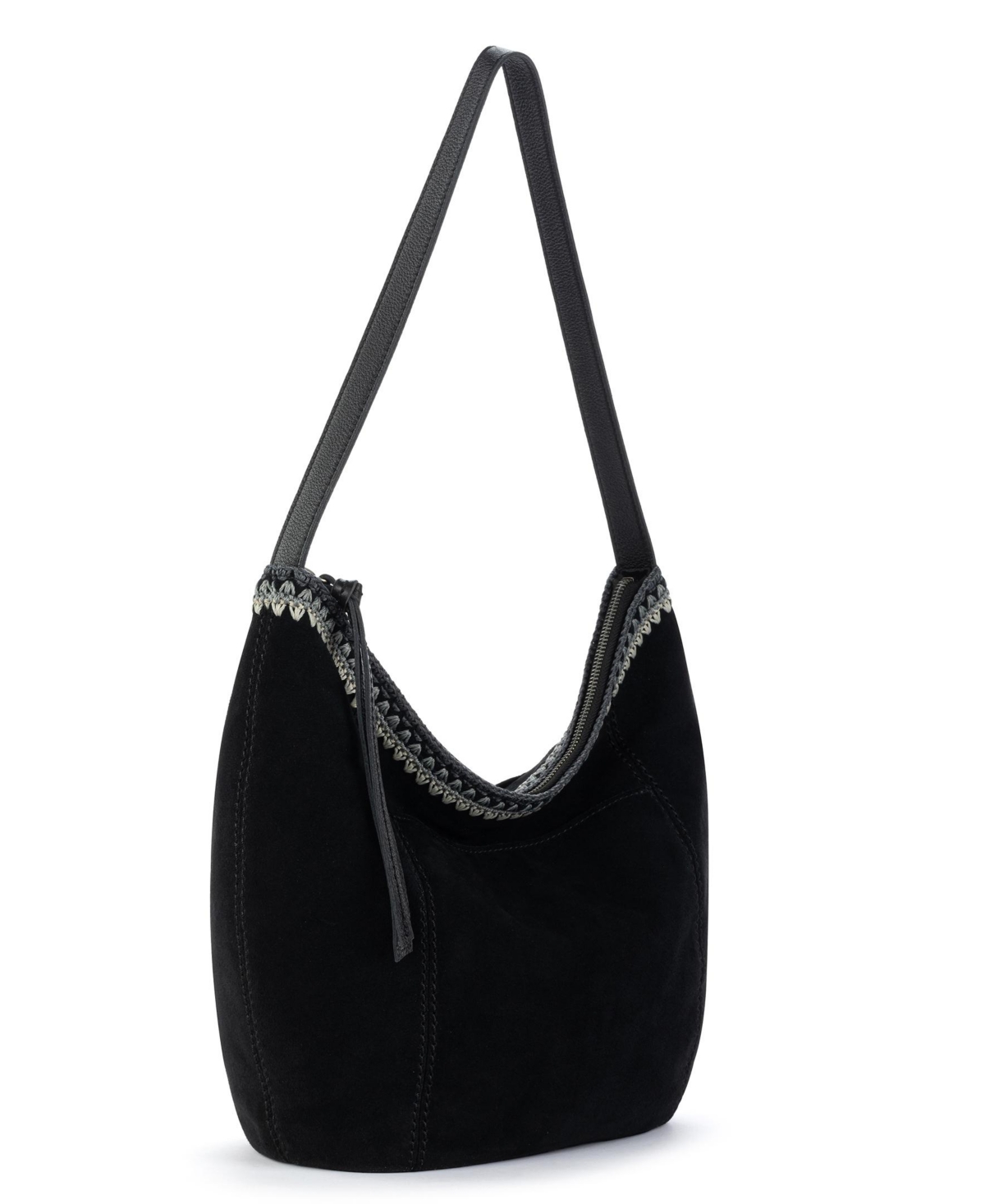 The Sak Women's Sequoia Leather Medium Hobo Bag In Black