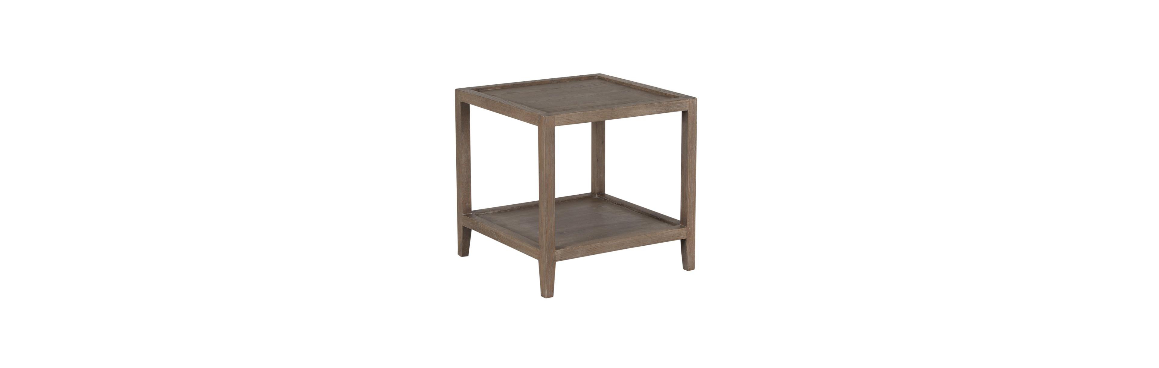 Lowell Solid White Oak Wood End Table